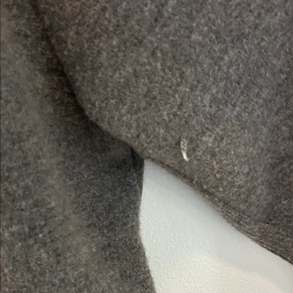 Zara scarf knit cardigan gray - Picture 8 of 9